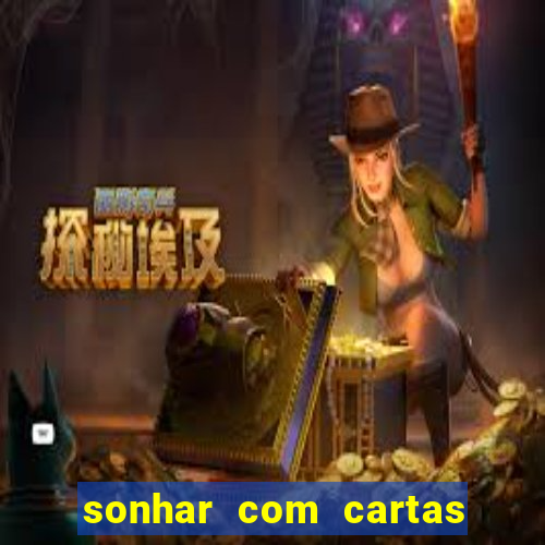 sonhar com cartas de baralho no chao